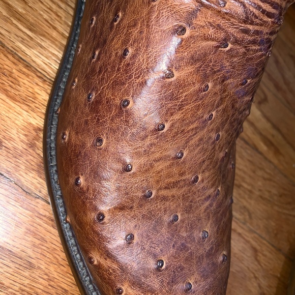 Lucchese Ostrich Ropers - Size 10 D